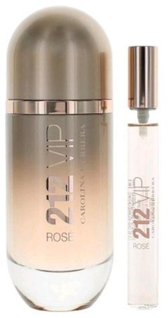 Carolina Herrera 212 Vip Rose 80ml Eau de Parfum + 10ml Eau de Parfum