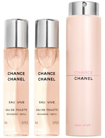 Chanel Chance Eau Vive Twist And Spray 3x20ml Eau de Toilette