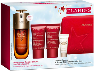 Clarins Double Serum & Multi-Intensive Set (5pcs.)