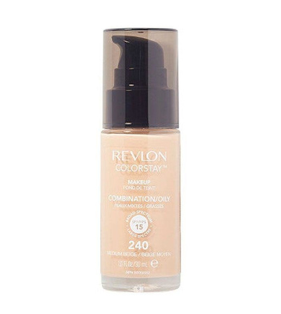 Revlon Colorstay MakeUp Combination/Oily 240 Medium Beige 30ml podkład z pompką do skóry mieszanej i tłustej