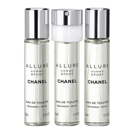 Chanel Allure Homme Sport Travel Spray 3x20ml Eau de Toilette