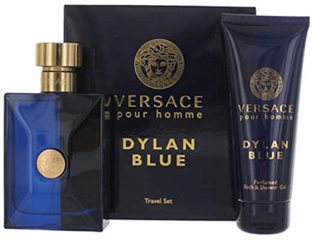 Versace Dylan Blue Pour Homme 100ml Eau de Toilette + 100ml Shower Gel