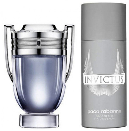 Paco Rabanne Invictus 100ml Eau de Toilette + 150ml deodorant spray
