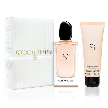 Armani Si 100ml 100ml Eau de Parfum + body lotion 75ml Geschenkset